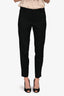 Jil Sander Black Slim Fitted Pants Size 38