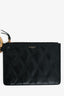 Givenchy Black/Burgundy/White Leather Multi Pouch