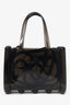 Telfar x Melissa Black Jelly Small Shopper