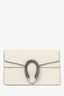 Gucci Cream Leather Mini Dionysus Crossbody Bag