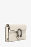 Gucci Cream Leather Mini Dionysus Crossbody Bag