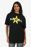 Palm Angels Black Star Sprayed T-shirt Size S