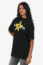 Palm Angels Black Star Sprayed T-shirt Size S