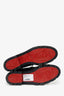 Christian Louboutin Black Leather Out Lina Spike Ankle Boots Size 40