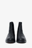 Christian Louboutin Black Calfskin Marchacroche Flat Chelsea Boots Size 40