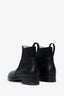 Christian Louboutin Black Calfskin Marchacroche Flat Chelsea Boots Size 40