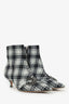 Christian Dior Black/White Printed Boots Size 39