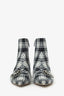 Christian Dior Black/White Printed Boots Size 39