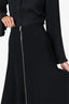 Judith & Charles Black Midi Skirt With Zipper Size 8