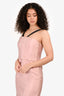 Marni Pink Black Strap Sleeveless Midi Dress Size 42