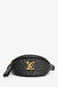 Louis Vuitton Black Leather New Wave Bumbag