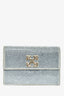 Off-White By Virgil Abloh Rhinestone Embellished Clutch with Strap