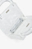 L'AFSHAR Clear Eva Crushed-Finish Mini Tote Bag