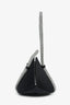 Kara Black Satin Crystal Embellished Mini Bag