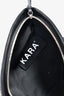 Kara Black Satin Crystal Embellished Mini Bag