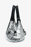JW Anderson Silver Sequin Bucket Bag