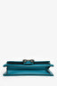 Gucci Teal Velvet Super Mini Dionysus Crossbody