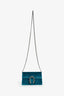 Gucci Teal Velvet Super Mini Dionysus Crossbody