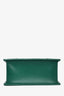 Casablanca Orange/Green Gradient Croc Embossed 'Jeanne' Mini Bag
