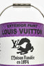 Louis Vuitton Purple/White Paint Can Bag with Strap