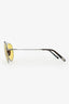 Tom Ford Black/Yellow Lens 'Drew' Sunglasses
