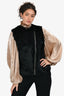 Love Token Black Rabbit Fur Vest Size M