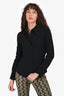 Victoria Beckham Black Button Down Shirt Size 2