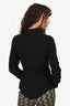 Victoria Beckham Black Button Down Shirt Size 2