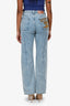 Y/Project Blue Denim 'Paris Best' Patch Straight Jeans Size 24