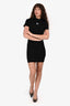 T By Alexander Wang Black Mini Dress Size M