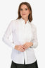 Saint Laurent White Cotton Button Down Shirt Size 36