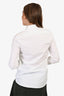 Saint Laurent White Cotton Button Down Shirt Size 36