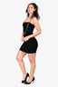 1017 ALYX 9SM Black Knit Chain Detail Mini 'Cubix' Dress Size XS