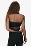 Helmut Lang Black Sheer Shirt Size XS