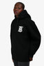 Burberry 2018 Black Long Sleeve 'TB' Logo Hoodie Size L
