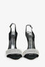 Giuseppe Zanotti Black Suede Rhinestone Heels Size 36