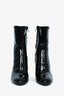 Louis Vuitton Black Patent Leather Heeled Boots Size 36