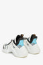 Louis Vuitton White/Blue 'Archlight' Sneakers Size 38.5
