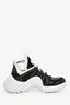 Louis Vuitton Graphite Damier 'Archlight' Sneakers Size 38