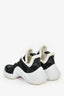 Louis Vuitton Graphite Damier 'Archlight' Sneakers Size 38