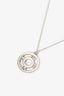 Tiffany & Co. Sterling Silver Open Atlas Pendant Necklace