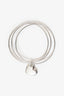 Tiffany & Co. Sterling Silver Stencil Heart Triple Bangle