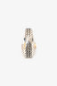 David Yurman Sterling Silver Citrine & Diamond Petite Wheaton Ring