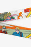 Hermes Multicolour Silk Comic Strip Twilly