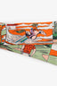 Hermes Multicolour Silk Comic Strip Twilly