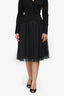 Needle & Thread Black Skirt Size 4