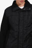 Prada Sport Black Nylon/Knit Lightweight Puffer Jacket Size 48