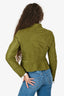 Weekend Max Mara Green Nylon Cropped Jacket Size 4