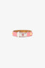 Hermès Pink Swift Leather Mini Dog Clous Bracelet