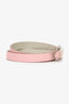 Hermès Pink Swift Leather Behapi Double Tour Bracelet